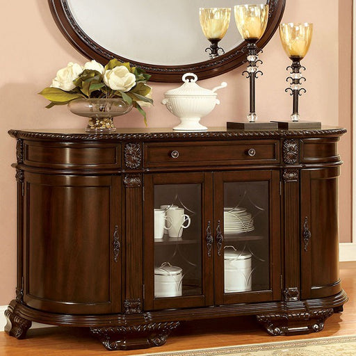Bellagio Server - Brown Cherry