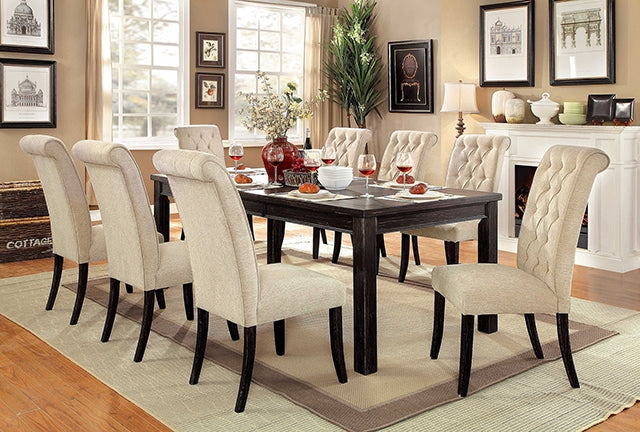 Sania 9 Pc Dining Table Set