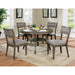 Leeds Round Dining Table - Gray