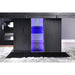 Evangeline 7 Pc Dining Table Set - Black/Beige