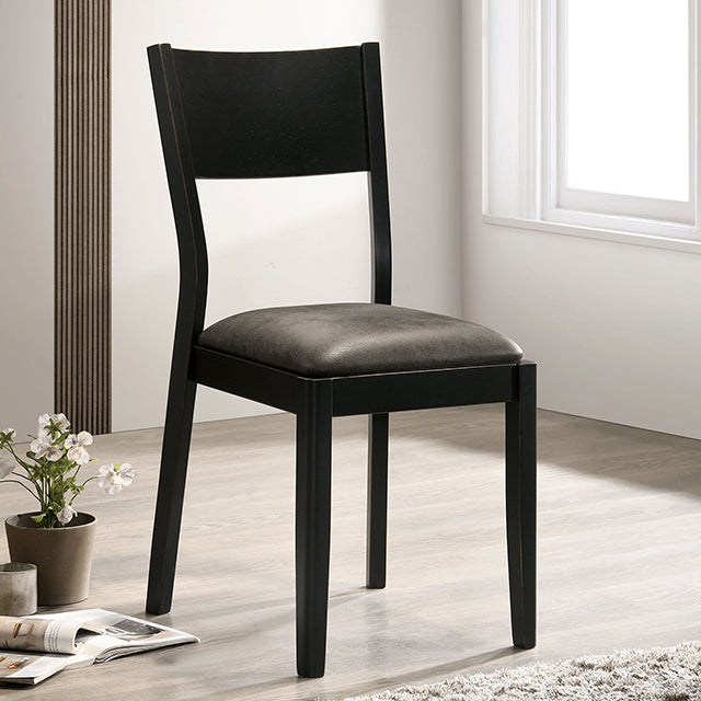 Oberwil Chair - Gray/Black