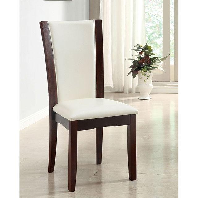 Manhattan Dining Table - Brown Cherry