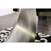 Orla 7 Pc Dining Table Set - Silver/Black