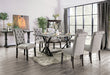 Alfred 7 Pc Dining Table Set - Antique Black