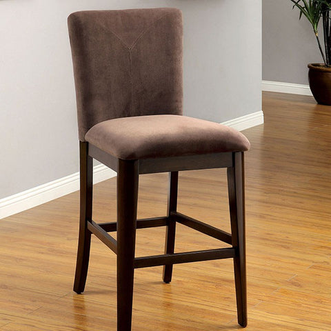 Atwood Counter Ht. Chair (Set of 2) - Dark Walnut