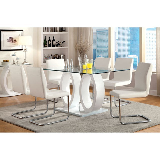 Lodia Dining Table - White