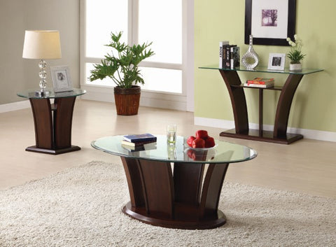 Manhattan Coffee Table - Brown Cherry