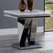 Villarsglane End Table - Chrome