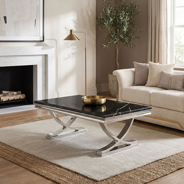 Wettingen Coffee Table - Black/Chrome