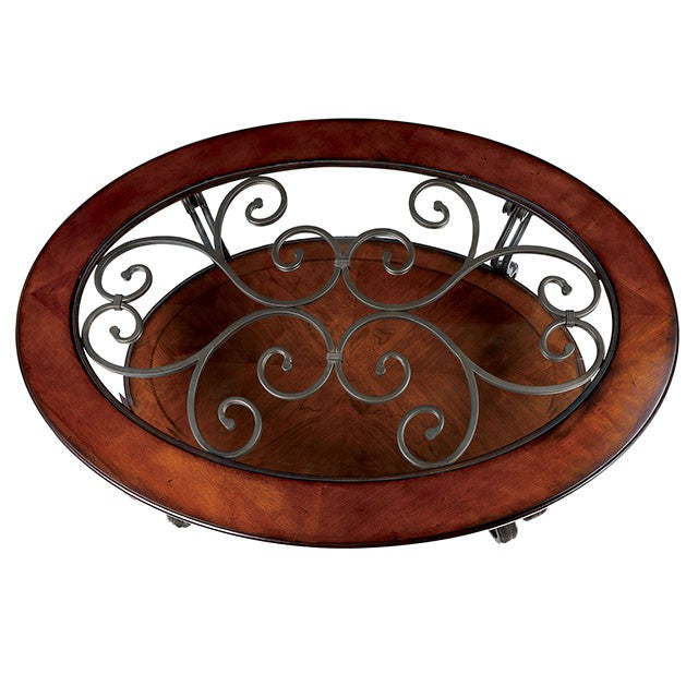 May Coffee Table - Brown Cherry