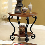May End Table - Brown Cherry