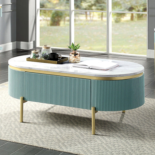 Koblenz Coffee Table - Light Teal