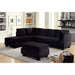 Lomma Ottoman - Black