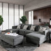 Lowry Sectional w/ Ottoman - Gray