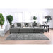 Lowry Sectional w/ Ottoman - Gray