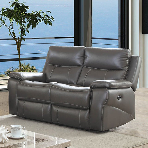 Lila Power-Assist Love Seat - Gray