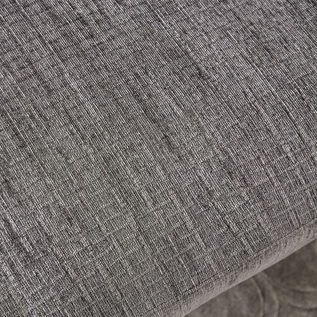 Kaylee L-Sectional w/ Right Chaise - Gray