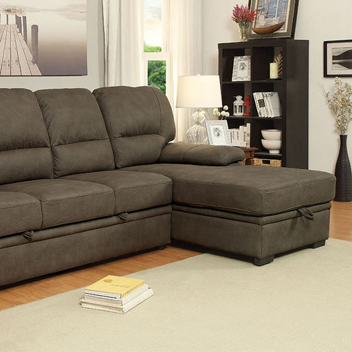 Alcester Sectional - Ash Brown