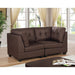Pencoed Loveseat - Brown
