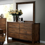 Elkton Mirror - Antique Oak