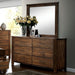 Elkton Mirror - Antique Oak