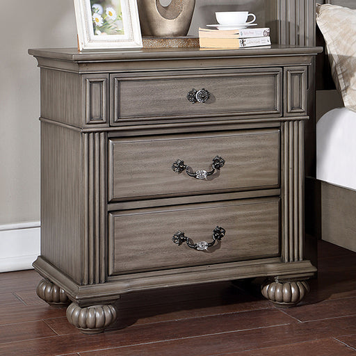 Syracuse Night Stand - Gray