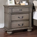 Syracuse Night Stand - Gray