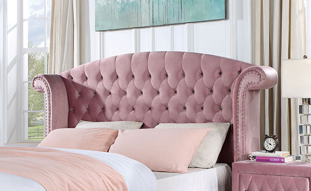 Zohar 4 Pc Bedroom Set - Pink