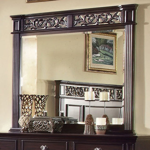 Syracuse Mirror - Dark Walnut