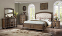 Timandra Night Stand - Rustic Natural Tone