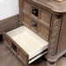 Timandra Night Stand - Rustic Natural Tone