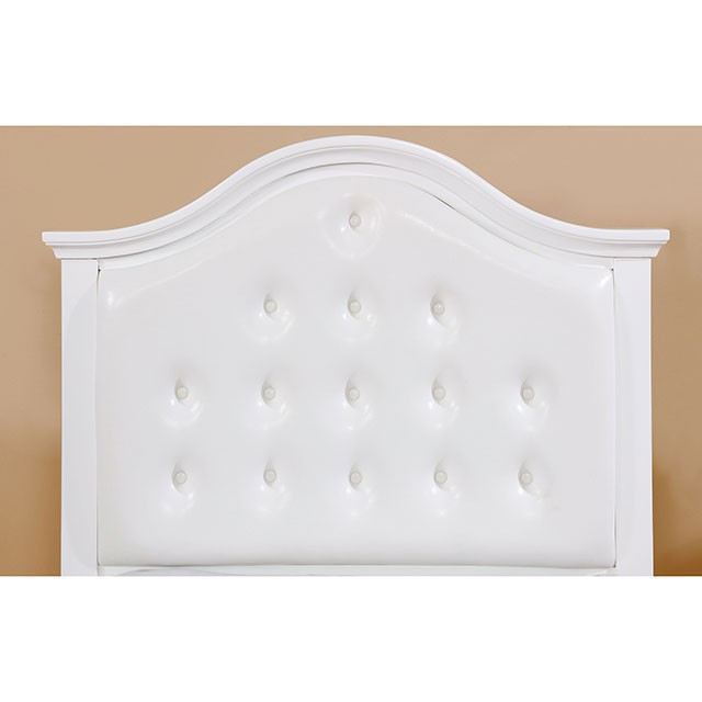 Olivia 4 Pc Bedroom Set - White