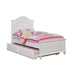 Olivia 4 Pc Bedroom Set - White