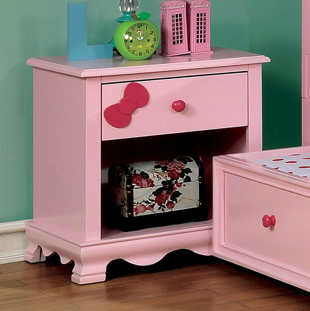 Dani Night Stand - Pink