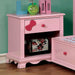 Dani Night Stand - Pink