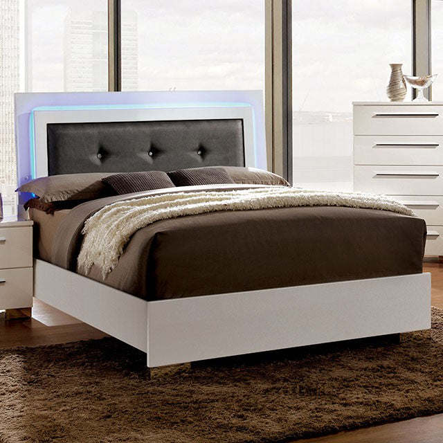 Clementine 5 Pc Bedroom Set - Glossy White