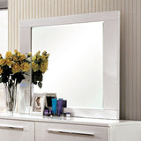 Clementine Mirror - Glossy White
