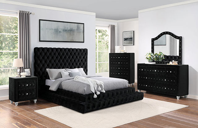 Stefania 4 Pc Bedroom Set