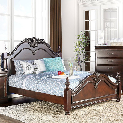 Mandura 4 Pc Bedroom Set - Cherry