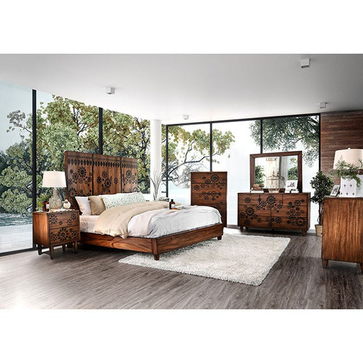 Amarantha Mirror - Dark Oak
