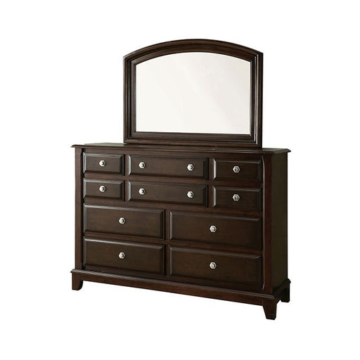 Litchville Mirror - Brown Cherry