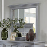 Castlile Mirror - Gray