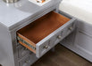 Castlile Night Stand - Gray