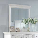 Castile Mirror - White