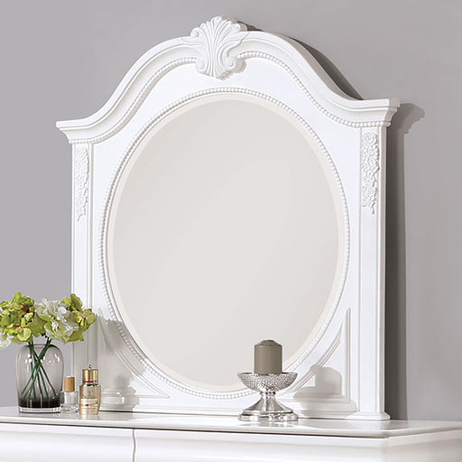 Alecia Mirror - White