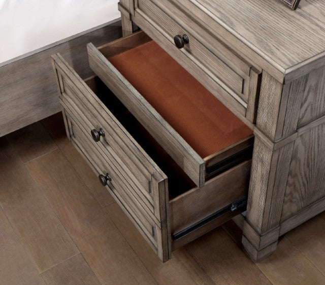 Durango Night Stand - Warm Gray