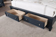 Manzanillo 4 Pc Bedroom Set - Slate Blue
