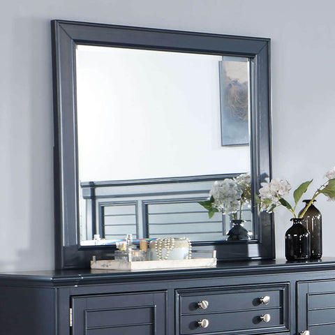 Manzanillo Mirror - Slate Blue