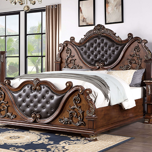 Esparanza 5 Pc Bedroom Set - Brown Cherry