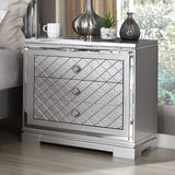 Belleterre Night Stand - Silver